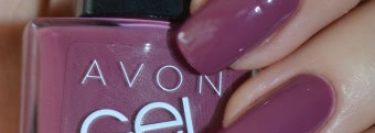 Avon Gel Finish Nail Enamel Mauvelous