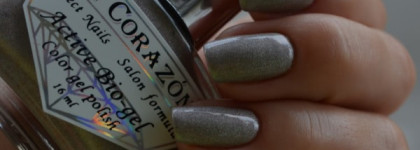El Corazon Active Bio-Gel Color gel polish # 423/39 Prizma и стемпинг