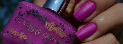 El Corazon Matte Effect Bif5free Fofmula Nail Polish # 147-neon