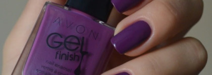 Avon Gel Finish Nail Enamel Purplicious