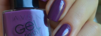 Avon Gel Finish Nail Enamel Purplicious