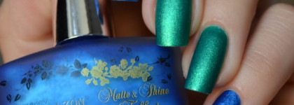 El Corazon Matte & Shine Effect Nail Polish m&s161 и m&s163