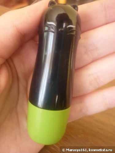 Безумно милый котик. Тинт-помада для губ TonyMoly Cat Chu Wink Crazy Tint Stick #01 Crazy Green