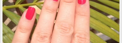 Частичка лета на ногтях. Dior Vernis Nail Lacquer #658 "Capeline" from Summer mix collection 2013