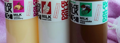 Любителям ароматных водных процедур посвящается. Гели для душа Dolce Milk: Cookies Strawberry,  Sweet Milk,  Chocolate Mint