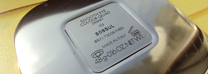 Теплая осень с Dolce&Gabbana Smooth Eye Colour Quad #123 Desert