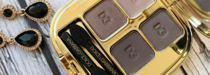 Dolce & Gabbana Felineyes Intense Eyeshadow Quad Fall 2019 #3 Smoky Taupe