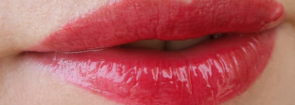 Красный на лето? NYX Butter Gloss Lipstick #blg12 Cherry Pie