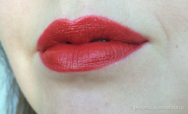 Яркая, горячая, капризная. Shiseido Perfect Rouge RD 553