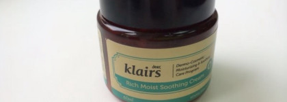 Корейский уход от  Klairs: Rich moist soothing cream