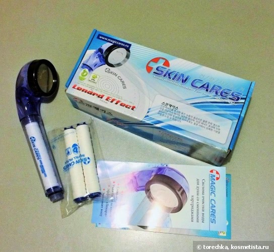 Душевая лейка Skin cares anion healthy shower for the beautiful skin: работает или нет?