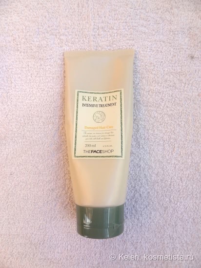 Волосопост. The Face Shop Keratin