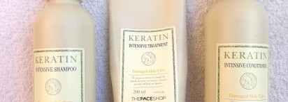 Волосопост. The Face Shop Keratin