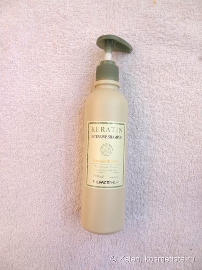 Волосопост. The Face Shop Keratin