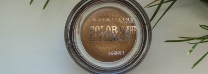Maybelline Eye studio Color tattoo 24h in 35 On and on Bronze
