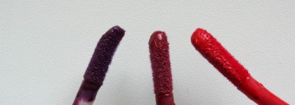 Одни из самых бюджетных матовых помад : Relouis True Matte Complimenti в  оттенках #02, #08 и #09