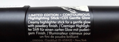 Хайлайтер из лимитированной коллекции Catrice Contorious. Highlighting Stick # C01 Gentle Glow