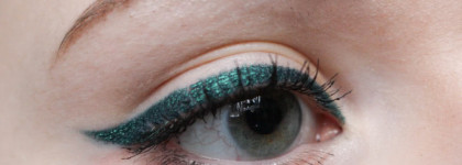 Волшебный лес с Essence Gel Eye Pencil waterproof # Jungle Green