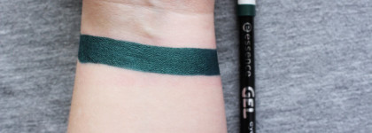 Волшебный лес с Essence Gel Eye Pencil waterproof # Jungle Green