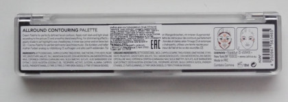 Проба кремового контуринга с Catrice Allround Contouring Palette