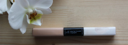 Консилер + хайлайтер от E.l.f Under eye Concealer&Highlighter