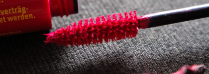 Розовые ресницы с Essence Colour Flash Volume Mascara #03 Miss Mary Berry