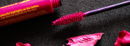 Розовые ресницы с Essence Colour Flash Volume Mascara #03 Miss Mary Berry