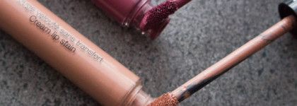 Sephora Cream Lip Stain Liquid Lipstick in #33 Pink Peony & #04 Endless Purple