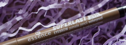 Новый формат продукта для бровей: помада в форме карандаша! Essence Superlast 24h Eyebrow Pomade Pencil Waterproof #10 Blonde