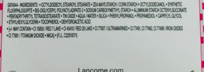 Lancome in Capitals... румяна-игрушка марки Lancôme