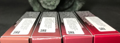 Помады MAC из новой серии Love Me Lipstick в оттенках Laissez-Fire, Hey, Frenchie, Mon Coeur, Give Me Fever