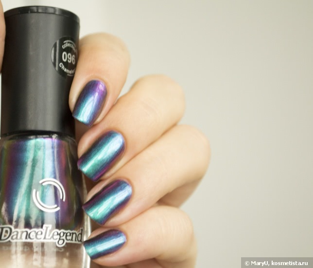 Нефть во флаконе и на ногтях Dance Legend #096 Sulley