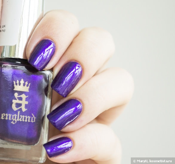 Фиолетовый шелк A-England Avalon