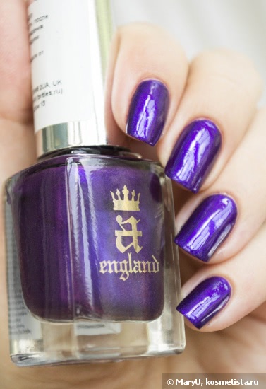Фиолетовый шелк A-England Avalon