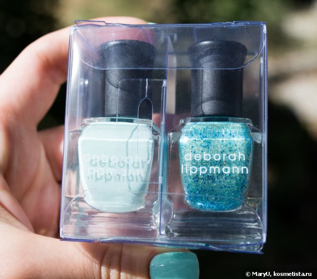 Deborah Lippmann набор лаков для ногтей Calypso Nail Lacquer Duet