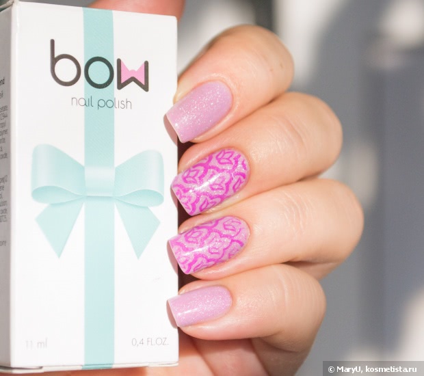 Bow Nail Polish by Dance Legend Purity