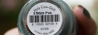 Модный цвет этой осени "увядшая трава" с Morgan Taylor Holy Cow-Girl