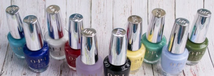 O.P.I. серия Infinite Shine: 8 оттенков