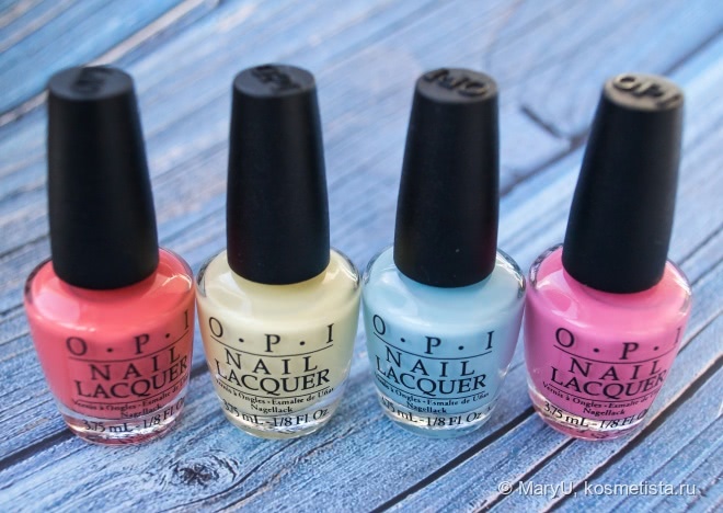 OPI коллекция миниатюр Retro Summer