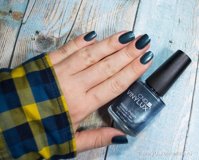 Выходим из осенней депрессии с долгоиграющим лаком CND Vinylux Fern Flannel