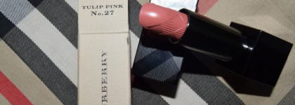 Помада  Burberry  Lip Cover № 27 Tulip Pink и № 02 Cameo