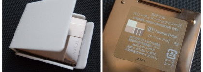 Акварельные тени от Kanebo Lunasol Sand Natural Eyes 01