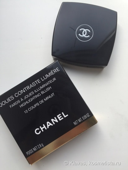 Limited edition! Румяна Chanel Joues Contraste Lumiere 12 Coups De Minuit и MAC Future Mineralize Blush