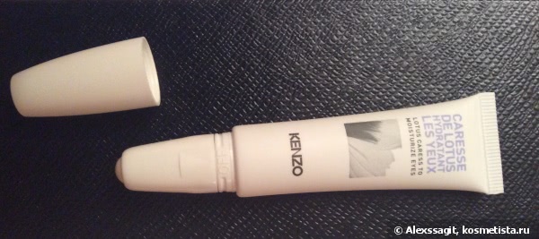 Нежный увлажняющий гель белый лотос от Kenzoki или Kenzoki eyes/day and night Lotus caress to moisturize eyes