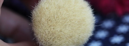 Diorskin Nude Tan Transat Edition Golden Shimmer Powder — Face & Decollete with kabuki brush