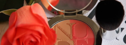 Diorskin Nude Tan Transat Edition Golden Shimmer Powder — Face & Decollete with kabuki brush