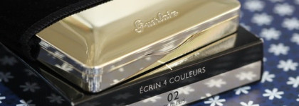 Осенний блюз от Guerlain. Guerlain Guerlain Ecrin 4 Couleurs Long-Lasting Eyeshadows 02 Les Bleus