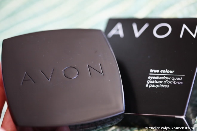 Avon True Color Eyeshadow Quad в оттенке Purple Haze