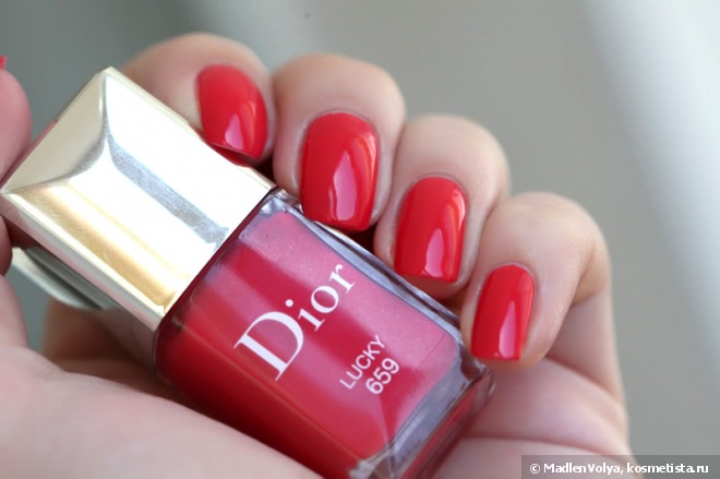 Dior Vernis Couture Colour Gel Shine And Long Wear Nail Lacquer 659 Lucky
