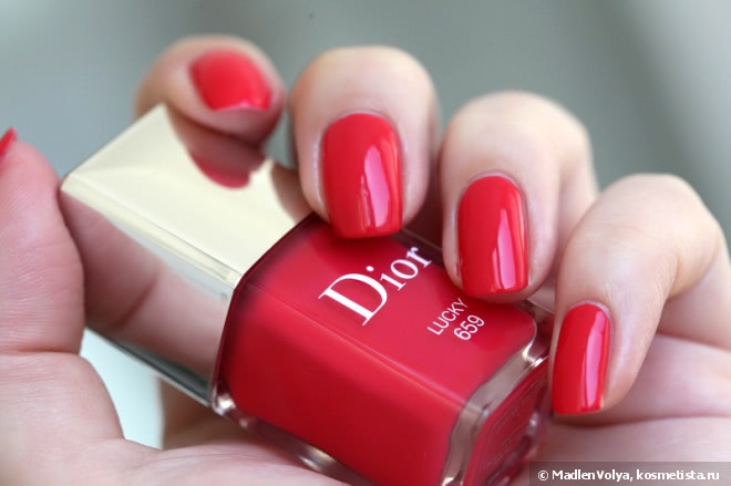 Dior Vernis Couture Colour Gel Shine And Long Wear Nail Lacquer 659 Lucky